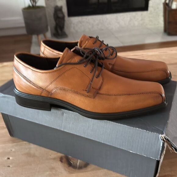 ECCO Johannesburg Bike Men\'s Toe Tie Oxford Shoe (Amber SZ 6-6.5) 62354401112 main image 4